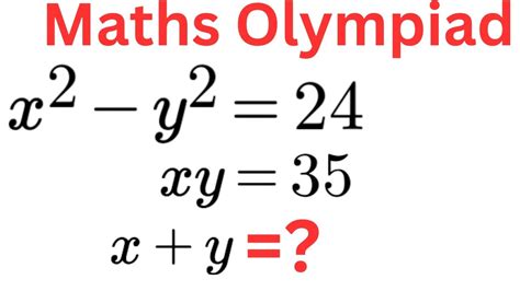 A Nice Maths Olympiad Problem How To Solve Algebra Problem Algebra