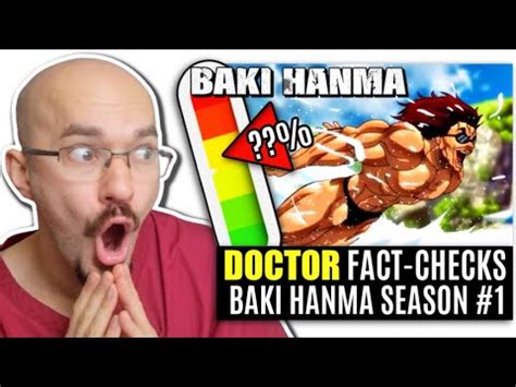 Doctor Fact Checks BAKI HANMA Season 1 YouTube