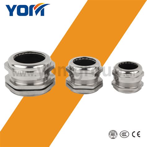 Pg7 Pg9 Pg11 Pg135 Pg21 Ip68 Waterproof Cable Gland Nickel Plated Brass Cable Glands Atex Pg