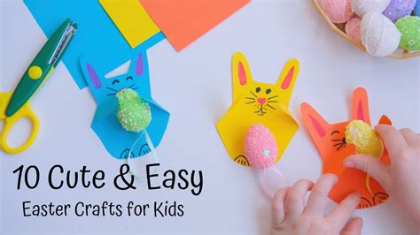 10 Easy And Cute Easter Crafts For Kids Simple And Fun Ideas To Keep