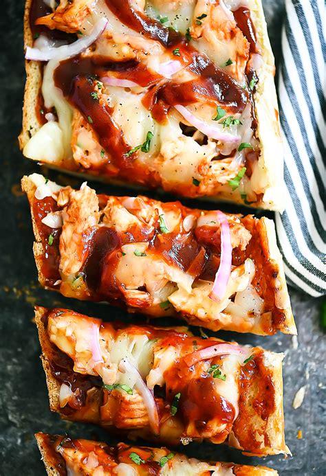 Bbq Chicken French Bread Pizza Life In The Lofthouse