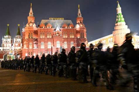 El Kremlin Defiende Su Firmeza Ante Los Manifestantes Pro Navalni