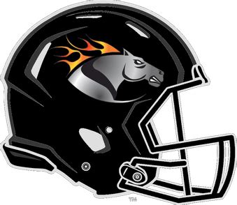 Mustang Football Helmet Logo - LogoDix