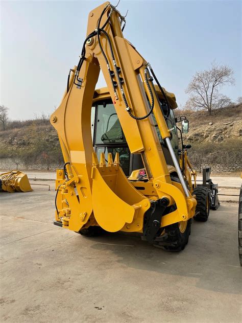 China Ahsergo Multifunctional Hydraulic 1 5ton Backhoe Loader 4X4 Mini