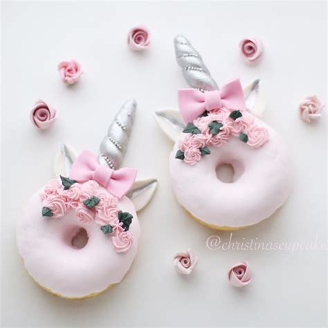 Unicorn Donuts Unicorn Donuts Cute Desserts Cake Cookies