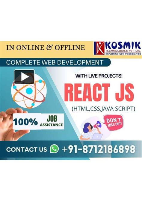 Ppt React Js Training In Hyderabad React Js Course Online