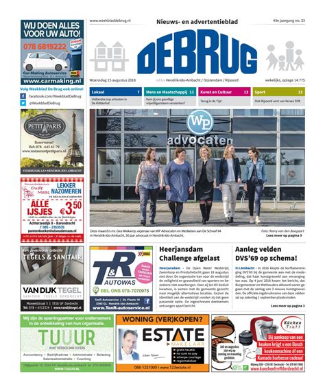 Weekblad De Brug Week Editie Hendrik Ido Ambacht By