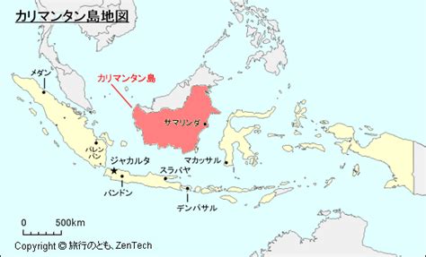 インドネシア 首都をカリマンタン島（ボルネオ島）に移転 秘境光学の楽園