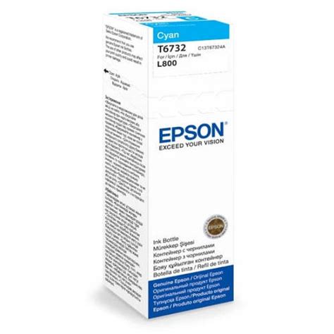 Купить Водорастворимые чернила Epson 673 cyan (голубой), для L1800 ...
