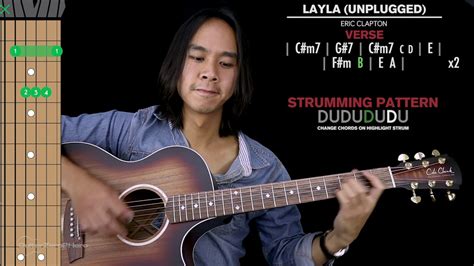 Layla Unplugged Guitar Cover Acoustic Eric Clapton Tabs Chords