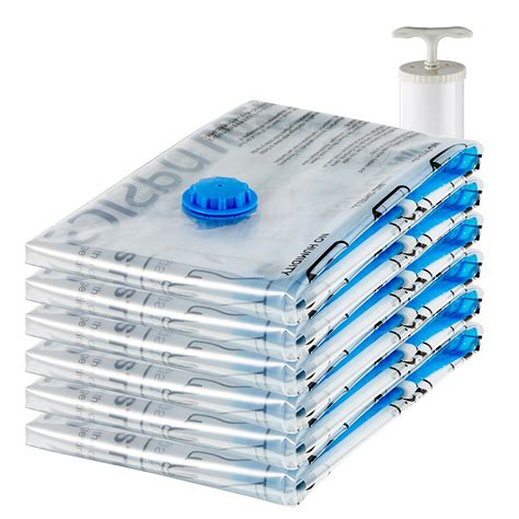 Amazon Basics Vacuum Compression Space Saving Storage Bags with Hand