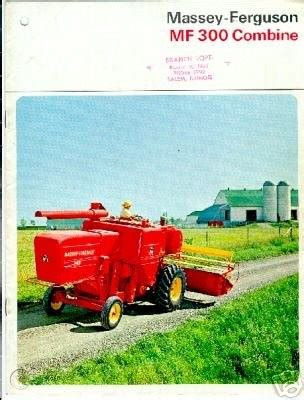 Massey Ferguson Mf Combine Sales Brochure