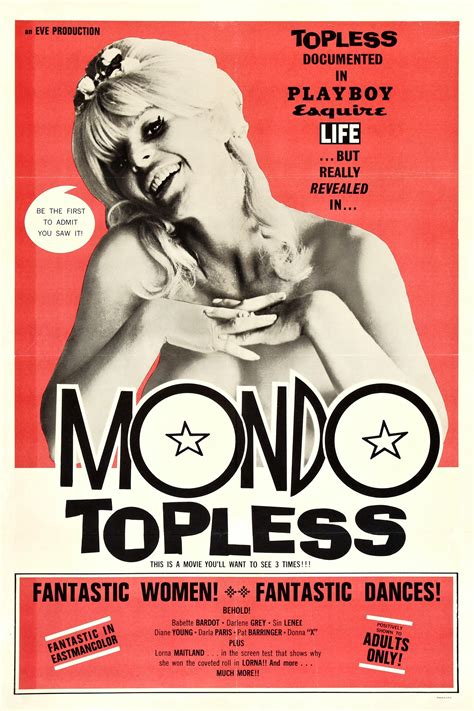 Постеры: Мир топлесс / Постер фильма «Мир топлесс» (1966) #1381768