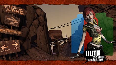 Hd Wallpaper Borderlands Lilith Borderlands Wallpaper Flare