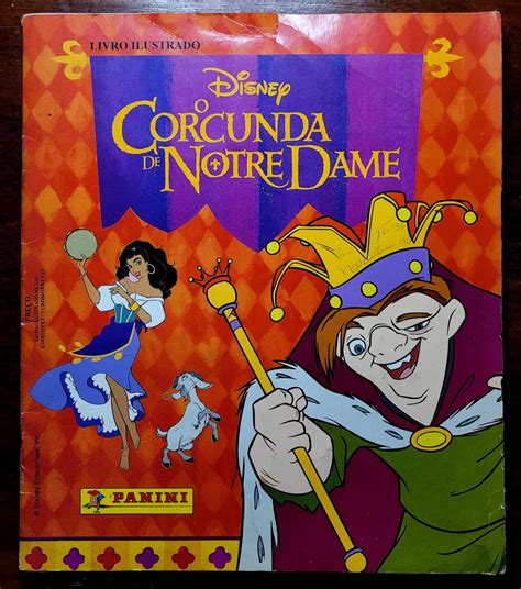 Lbum De Figurinhas O Corcunda De Notre Dame Disney Completo