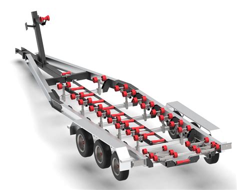 Aluminum Boat Trailers | BOATS FROM 7.60 - 8.90M | Aluminium Tri Axle