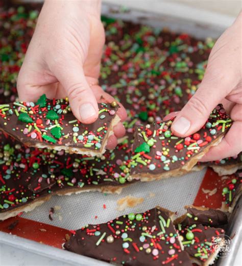 Easy Christmas Crack Recipe Only 4 Ingredients Sugar Geek Show