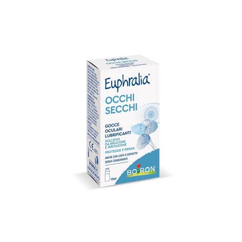 Boiron Euphralia Collirio Occhi Secchi Gocce Oculari Lubrificanti Ml