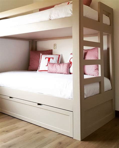 Bunk Bed with Trundle for Three Brothers