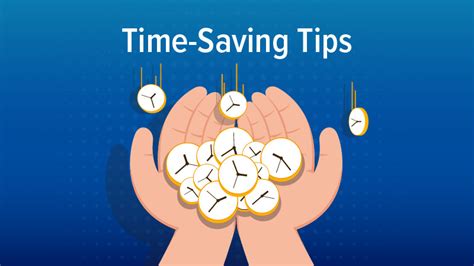 Save Time Best Time Saving Tips To Get Things Done Quickly