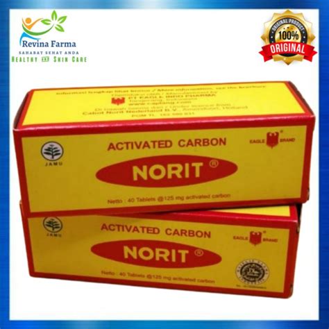 Jual NORIT Cap Lang Isi 40 Tablet Obat Diare Obat Sakit Perut Obat