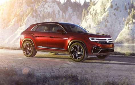 VW Atlas Cross Sport Concept teases 2019's 5-seat SUV hybrid - SlashGear