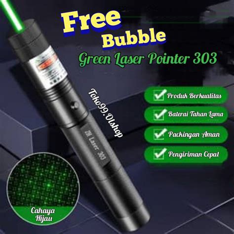 Jual Green Laser Pointer Laser Hijau Variasi Laser Kunci