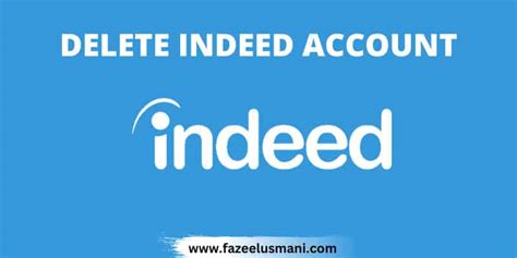 How To Delete An Indeed Account Permanently 2023