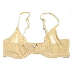 Women S Sexy Sheer Bra See Through Mesh Lingerie Set Transparent Unlined Lace Barely There Bras