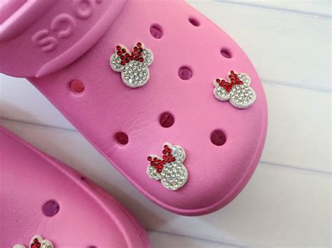 Bling Croc Charm Mouse Shoe Charm Cute Crocs Charms For Etsy