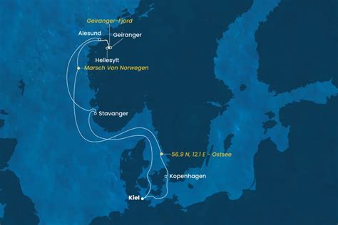 Costa Skandinavien Kreuzfahrt Routen Angebote