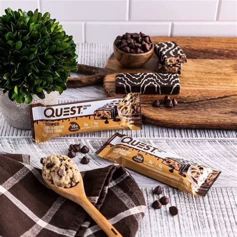 Quest Nutrition Barras De Prote Na De Masa De Galleta Con Ch Env O Gratis