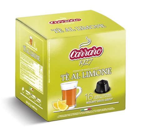 Чай в капсулах Carraro Dolce Gusto Te Al Limone 16 шт. (Дольче Густо ...