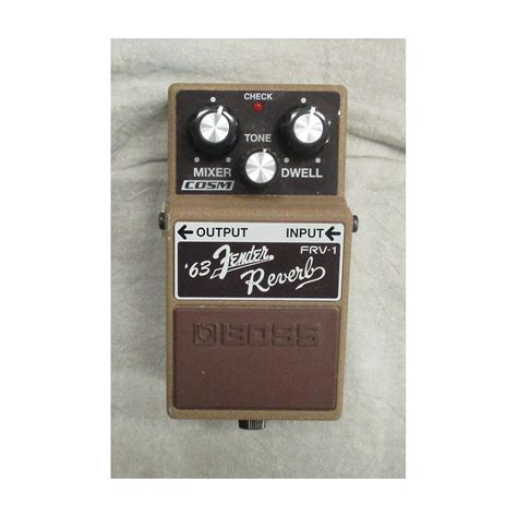 Used Boss Frv1 Fender 63 Reverb Effect Pedal Guitar Center