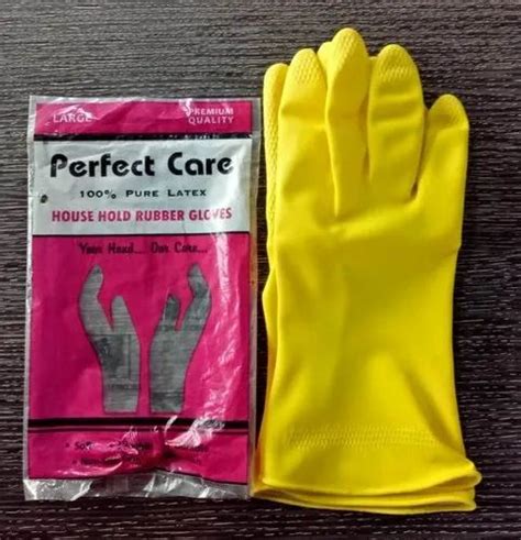 Unisex Rubber Household Gloves Size Free Size At Rs 45 Pair In Jaipur