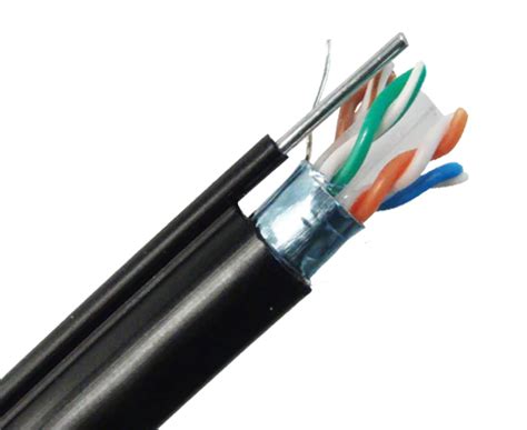 Cable Utp Ftp Cat Exterior Aleaci N Con Mensajero Metros Tecnomati