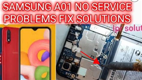 How To Fix Samsung A01 Network Problems Solution No Service Issue Solve