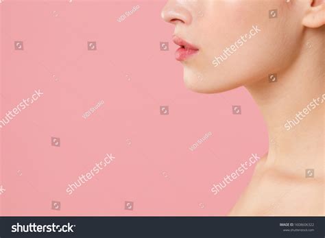 Close Cropped Blonde Half Naked Woman Stock Photo Shutterstock