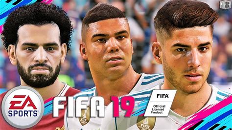 FIFA 19 NOVAS FACES LICENCIADAS YouTube