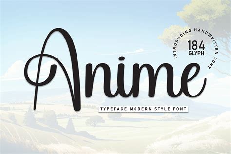 Anime Font - Lilyluminary - Medium