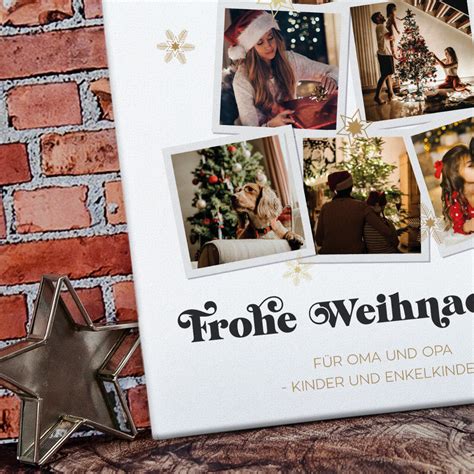 Frohe Weihnachten Collage Aus Fotos Geschenkspeziell De