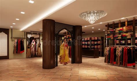 Ethinic Indian Boutique Stock Image Image Of Dressmaterial 51227983