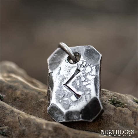 Kenaz Rune Pendant Hand-Forged - Northlord