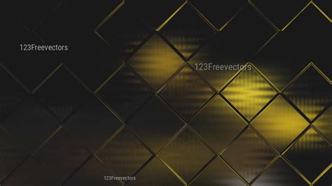 Gold Abstract Geometric Polygon Background Vector