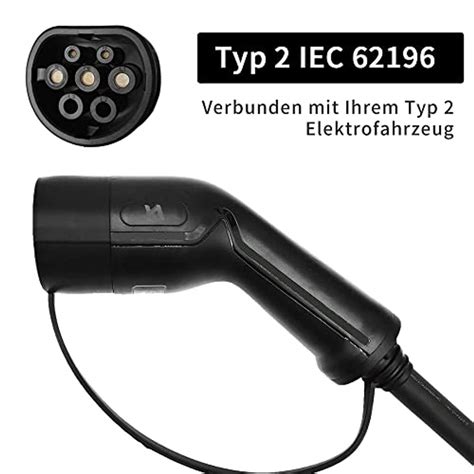 K H O N S Typ 2 EV 22KW 3 Phasig 32A Elektrofahrzeuge Elektroauto Im