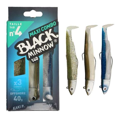 Fiiish Black Minnow Maxi Combo 140 Mm