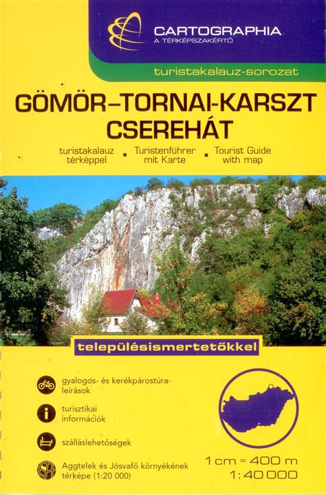 Aggtelek and Slovakian karst atlas / guide / map – map.hu/en