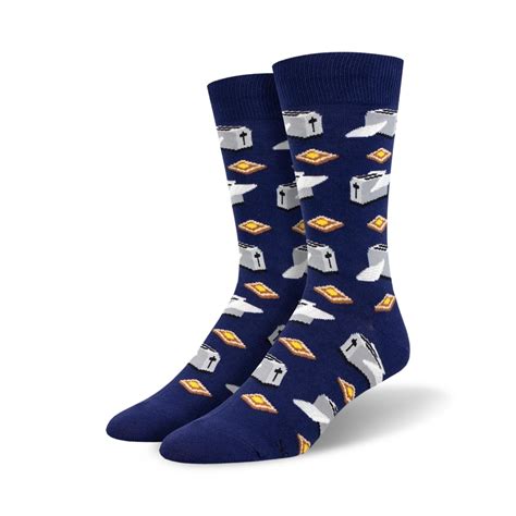 Flying Toaster | Men shoes size, Mens crew socks, Mens socks