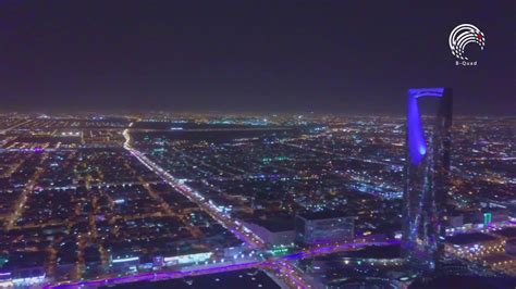 تصوير جوي ليلي لمدينه الرياض Riyadh City Like You Never See It Before