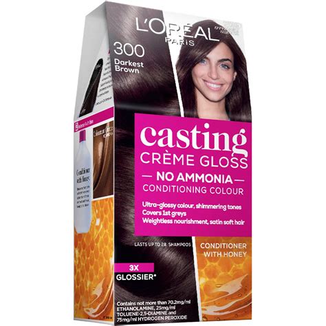 L Oreal Paris Casting Creme Gloss Darkest Brown Each Woolworths